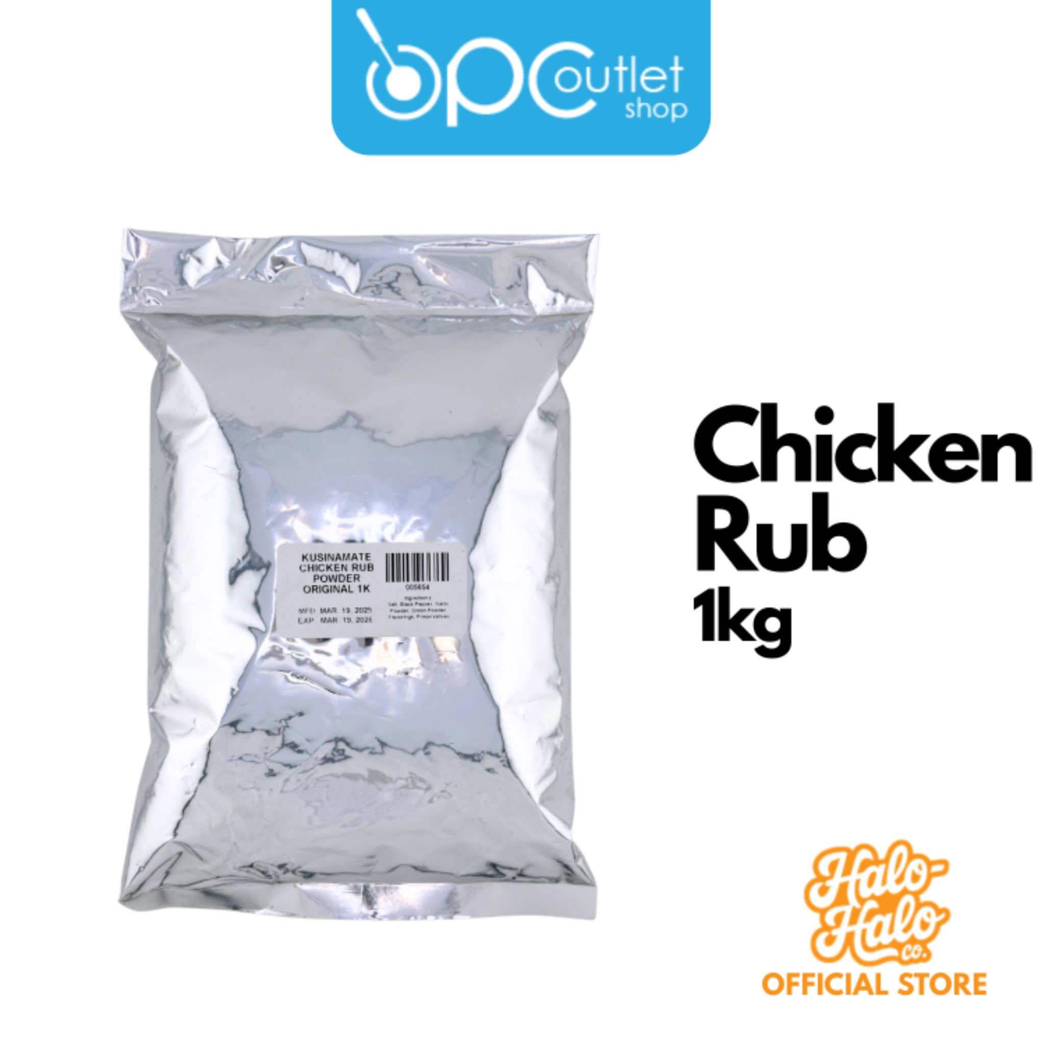 Halo Halo Co. Chicken Rub 1 kg